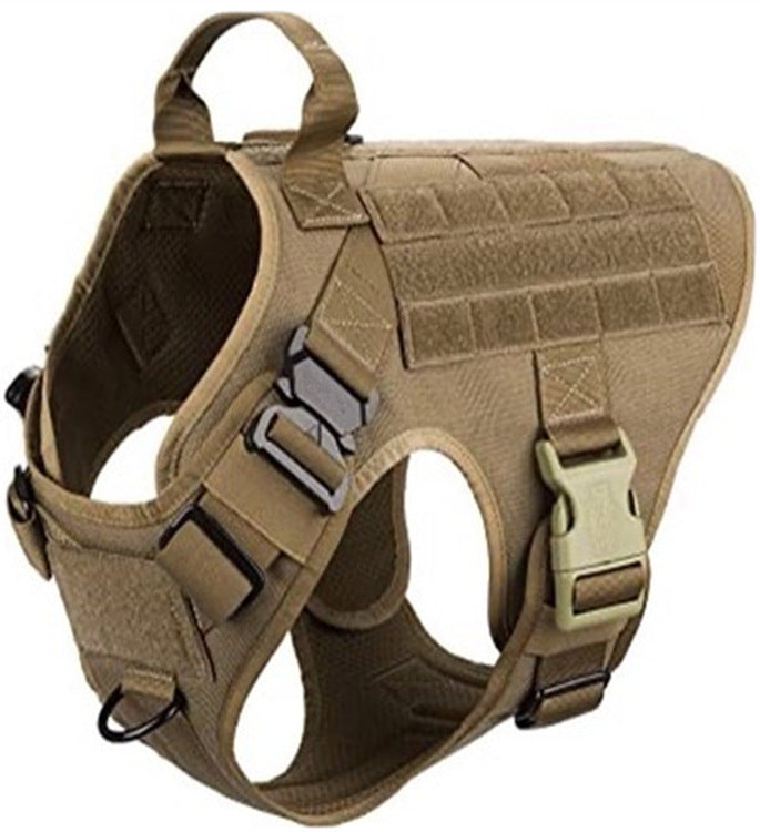 Tactical Dog Seat Belts, Military Adjustable Vest Seat Belts German Shepherd S Tension Free Metal Double Hook Seat Belts Labrador In Training Walking
