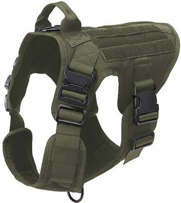 Tactical Dog Seat Belts, Military Adjustable Vest Seat Belts German Shepherd S Tension Free Metal Double Hook Seat Belts Labrador In Training  Walking